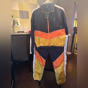 Women’s Colorblock Jacket and Pants Set